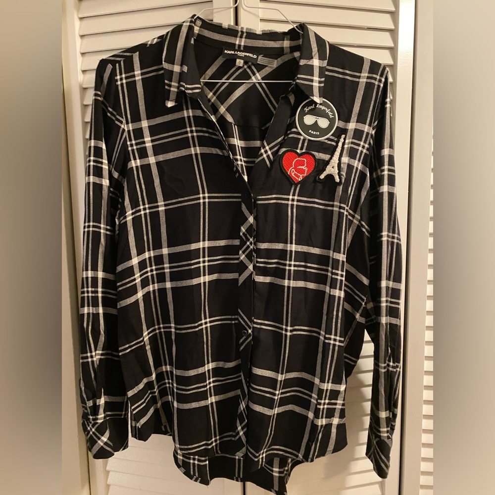 Karl Lagerfeld women shirt , size S